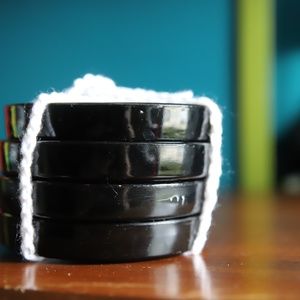 Set of 4 Glass Coasters